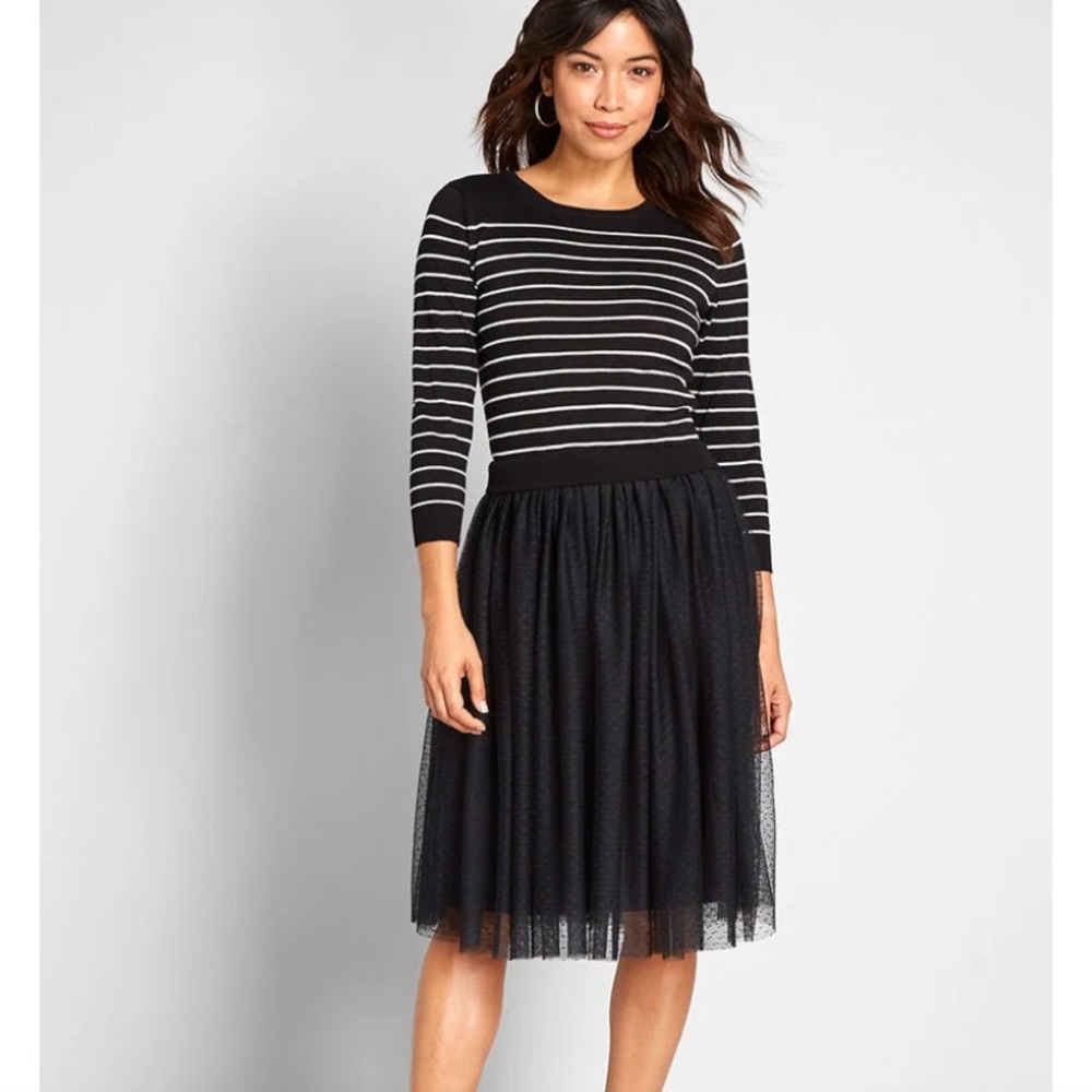 ModCloth Flaunt What You Want Twofer Dress
